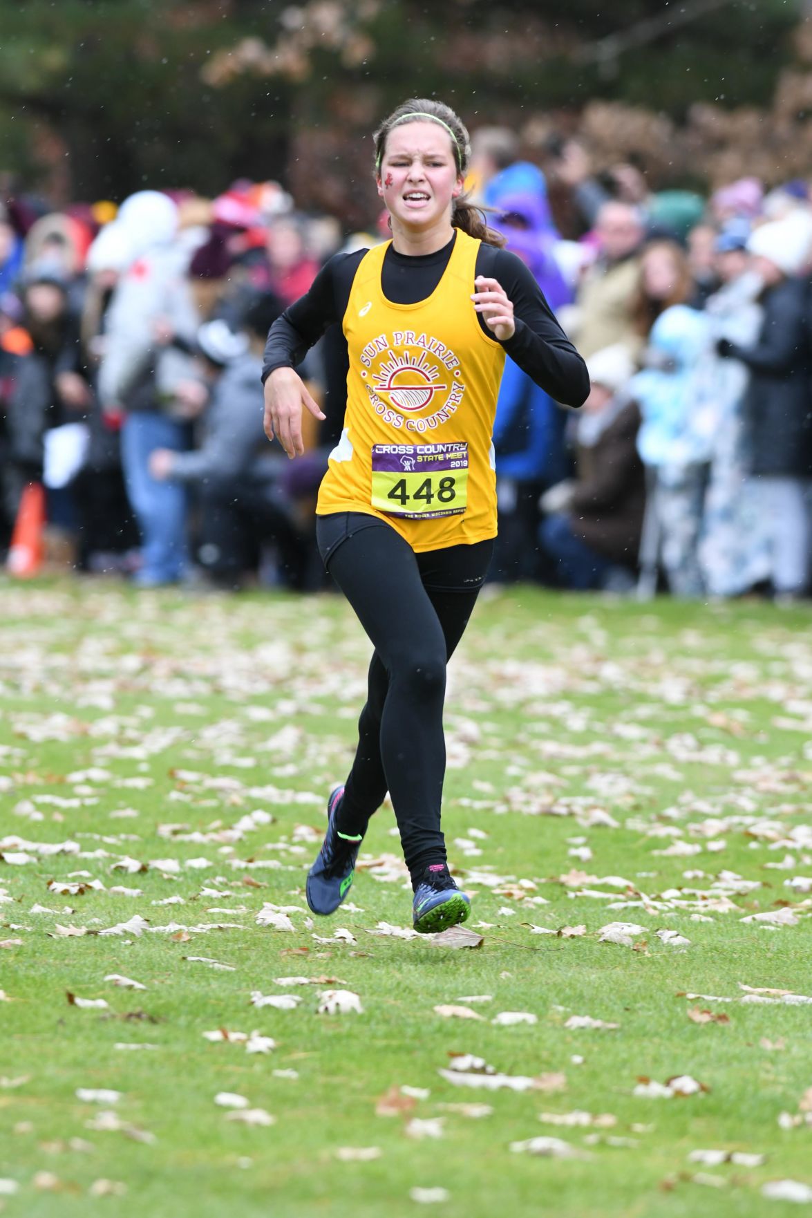 WIAA state cross country photo: Kate Kopotic, Sun Prairie